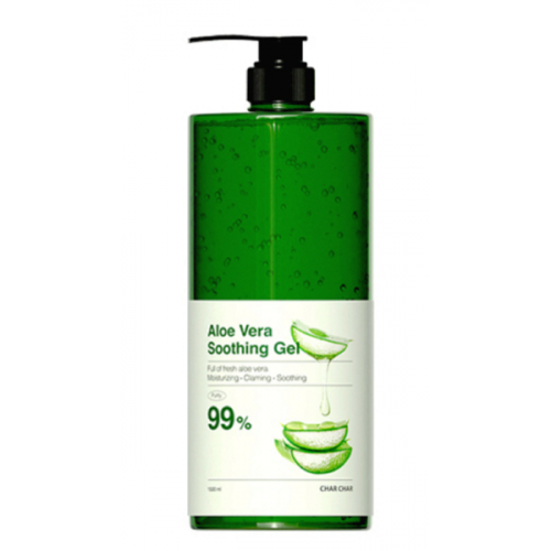 Увлажняющий гель алоэ вера для кожи лица и тела  Char Char Aloe vera Body Lotion