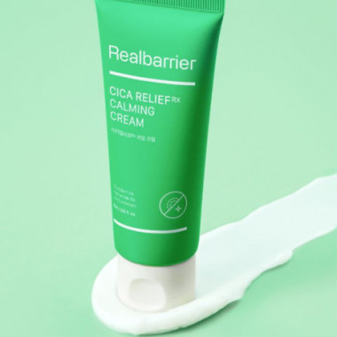 Успокаивающий крем с центеллой и 5% ниацинамида Real Barrier Cica Relief RX Calming Cream 