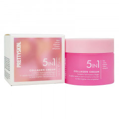 Крем сыворотка для лица с коллагеном PRETTYSKIN 5in1 Collagen Serum Cream