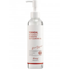 Масло гидрофильное ESTHETIC HOUSE toxheal red glycolic aha-bha-pha deep deep cleansing oil