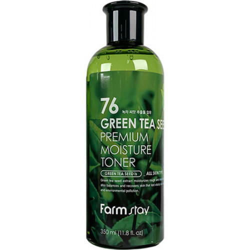 Тонер с семенами зеленого чая FarmStay Green Tea Seed Premium Moisture Toner  