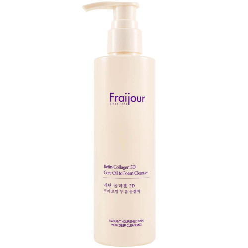 Гидрофильное очищающее масло-пенка с коллагеном FraijourRetin-Collagen 3D Core Oil to Foam Cleanser