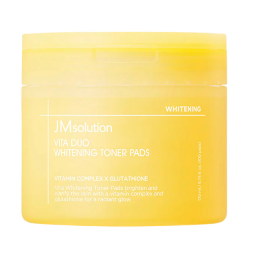 Тонер-пэды с витамином С и ниацинамидом JMsolution Vita Duo Whitening Toner Pads