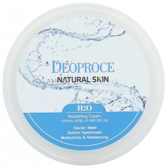 Крем для лица и тела с ледниковой водой Deoproce Natural Skin H2O Nourishing Cream