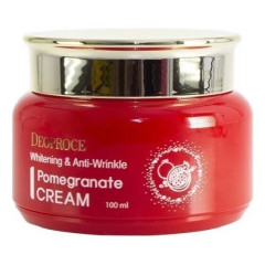 Отбеливающий крем с экстрактом граната Deoproce Whitening & Anti-Wrinkle Pomegranate Cream