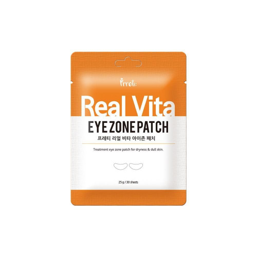 Патчи с ниацинамидом и аденозином PRRETI Real Vita Eye Zone Patch