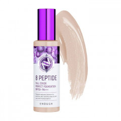 Тональный крем с пептидами Enough﻿ 8 Peptide Full Cover Perfect SPF50+ PA+++ тон 13