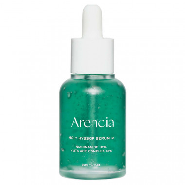 Осветляющая сыворотка с экстрактом иссопа и 10% ниацинамида Arencia Holy Hyssop Serum 12