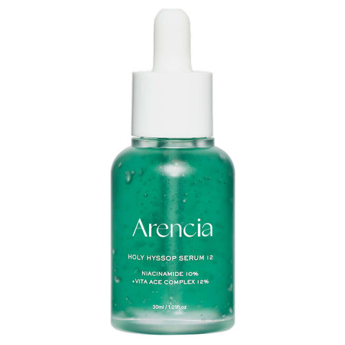 Осветляющая сыворотка с экстрактом иссопа и 10% ниацинамида Arencia Holy Hyssop Serum 12