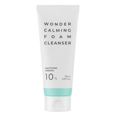 Успокаивающая пенка с экстрактом хауттюйнии Esthetic House Wonder Calming Foam Cleanser