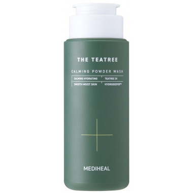 Успокаивающая энзимная пудра для лица с экстрактом чайного дерева MEDIHEAL The Teatree Calming Powder Wash 
