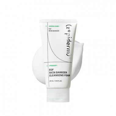 Очищающая пенка для чувствительной кожи лица z+piderm EGF Skin Barrier Cleansing Foam