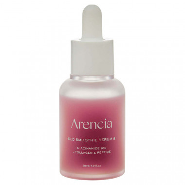 Увлажняющая сыворотка с 8% ниацинамида Arencia Fresh Red Smoothie Serum 8