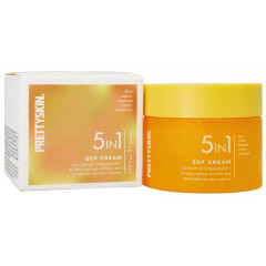 Крем сыворотка для лица с пептидами PRETTYSKIN EGF 5 in 1
