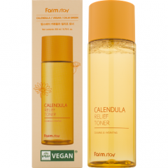Тонер для лица с экстрактом календулы Farm Stay  Calendula Relief Toner 