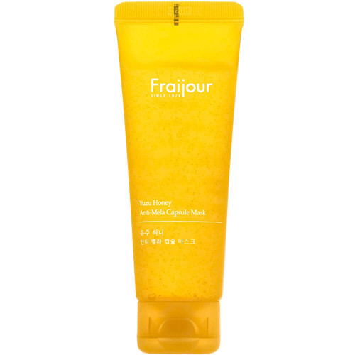 Осветляющая капсульная маска с юдзу Fraijour Yuzu Honey Anti-Mela Capsule Mask
