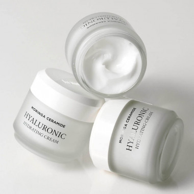 Нежный увлажняющий крем с морингой и церамидами Heimish Moringa Ceramide Hyaluronic Hydrating Cream 