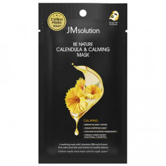 Тканевая маска с экстрактом календулы JMsolution Be Nature Calendula & Calming Mask