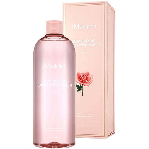 Тонер для лица с экстрактом розы JMsolution Glow Luminous Flower Firming Toner