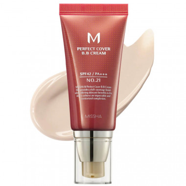 ВВ-крем Missha M Perfect Cover BB Cream № 21