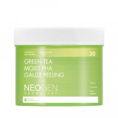 Пилинг-пэды с зеленым чаем  Neogen Dermalogy Green Tea Moist PHA Gauze Peeling