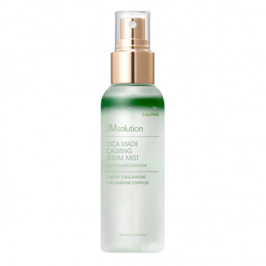 Успокаивающая сыворотка-мист для лица с экстрактом центеллы JMsolution  Serum Mist Calming Cica Made