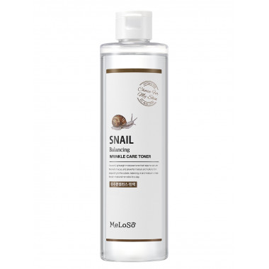 Восстанавливающий тонер для лица с муцином улитки Meloso Snail Balancing Toner 