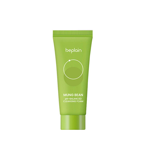 Балансирующая пенка для глубокого очищения beplain Mung Bean pH-Balanced Cleansing Foam 