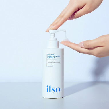 Пузырьковая пенка для умывания ILSO SENSITIVE BUBBLE RELAXING CLEANSER