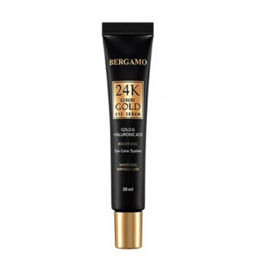 Сыворотка для кожи вокруг глаз с коллоидным золотом BERGAMO 24K Luxury Gold Eye Cream
