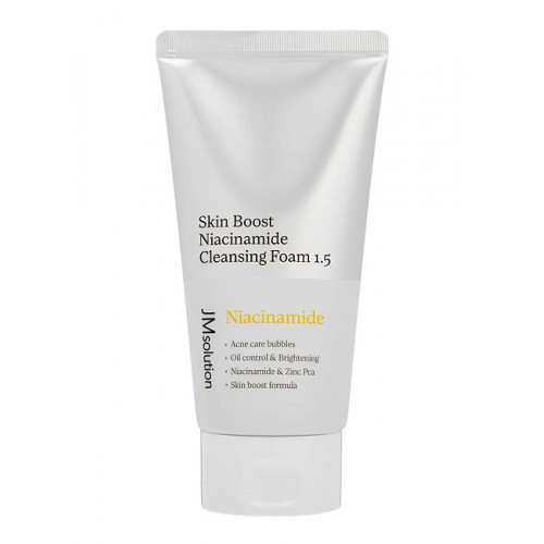 Пенка для умывания с ниацинамидом JMsolution  Skin Boost Niacinamide Cleansing Foam 1.5