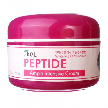 Крем для лица восстанавливающий с комплексом пептидов  EKEL Ample Intensive Cream Peptide