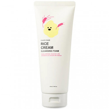 Кремовая пенка для питания кожи Char Char Rice Cream Cleansing Foam