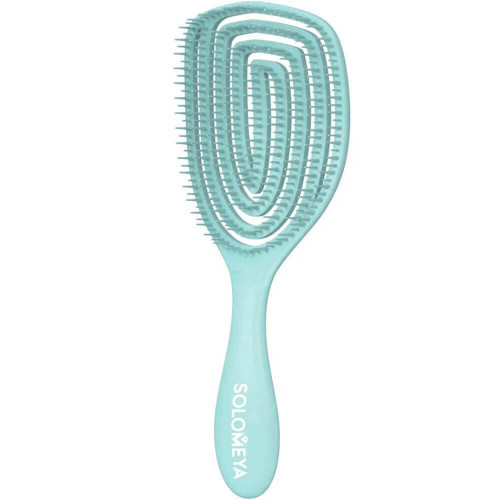 Массажная расчёска с ароматом жасмина Solomeya Wet Detangler Brush Oval Jasmine