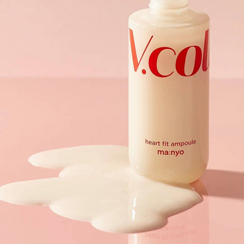 Укрепляющая ампула с веганским коллагеном Manyo VCollagen Heart Fit Ampoule 